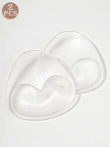 半对双面胶可重复使用加厚胸垫 - 适用于连衣裙、比基尼的粘性胸垫 - 彩色 - 查看 8