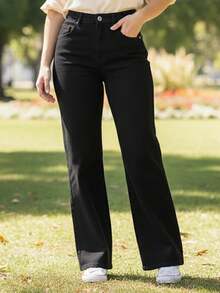 Women Jeans - Negro - Ver 3
