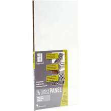 Ampersand - Panel Primed Smooth de Madera para Pintar con Óleo, Acrílico y dibujo con Grosor de 3 mm, 13 x 18 cm,40844394 - Multicolor - Ver 2