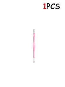 30/18/6/1pc The New Double-Headed Dead Skin Scraper Pressing Rod, Silicone Push Head, And Stainless Steel Dead Skin Scraper Shovel Are All-In-One Nail Care Tools. They Are Easy To Operate And Convenient To Carry When Going Out. - Multicolor - View 7