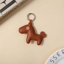 Creative Dollar Pony Leather Pendant Car Key Chain Pendant Immediately Money Horse Year Bag Pendant Wholesale - Multicolor - View 12