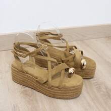 angelica Women Platforms & Wedge Sandals - Kaki - View 7