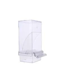 Transparent Bird Feeder Automatic Feeder Automatic Bird Seed Suspension Food Box - one-size - View 9