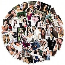 Enjoujune CP Thai 100 Pcs Sticker Set, Waterproof Stickers For Water Bottles, Rejected Love Star Series, Holiday Gift