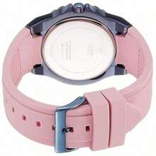 Guess Limelight Crystal Pink Ladies Watch - Pink - View 3