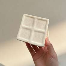 2026 New - 1PC Minimalist Stress Relief Tool Tofu Shaped Slow Rebound Squeeze Toy - Stress Relief Squeeze Toy - Birthday Gift - Ideal Gift - Surprise Gift - Holiday Gift - Couple Gift - Gift - Easter Gift - Exquisite Gift For Game Lovers - Gift - Squeeze Toy - Essential Stress Relief - Squishy - Squishy Toys - Squishies - Fidget Toys - - White - View 3