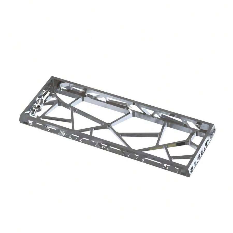 适用于 Wooting、Gamdias GT60/Holy/GH/MAD 游戏键盘的中空铝合金外壳磁轴键盘改装 - 銀色 - 查看 1