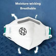 20 piezas Máscaras FFP2 Máscara facial protectora 3D Aprobada por la UE EN 149 CE Protección respiratoria Paquete individual Máscara filtrante desechable - Multicolor - Ver 3