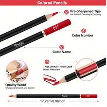 Advanced Color Pencil | A Set Of 72, 3.0mm Soft Core Leads With Rich And Vibrant Colors That Can Be Mixed, Perfect For Beginners And Advanced Artists (72 Color Oily Lead) Back To School - 72色方盒 - 查看 2