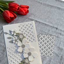 Creative Grid Dies, DIY Scrapbooking Album And Embossing Stencil, Greeting Card Making Tool, Card Paper Cutting Crafts ,Gift Card Making Template Die Cuts. - Silver - View 7