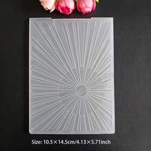 2D/3D立体压花文件夹工艺工具，适用于日记本、贺卡、纸艺装饰，图案包括水滴、气球、狗爪印、羽毛等。 - 2D - 查看 5