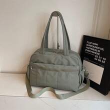 大容量旅行行李袋、学生学校背包、健身房瑜伽训练运动包、防水行李带设计、多功能旅行收纳袋、随身飞行包、学校用品包、学校用品 - 彩色 - 查看 16