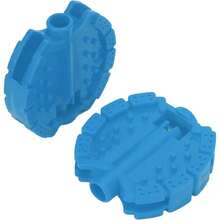 Pedal de Bicicleta para Niños, 2 Piezas Pedal de Bicicleta para Niños Triciclo de Plástico para Niños Pedales de Bicicleta Cochecito de Bebé para Niños Rueda Delantera Pedal Accesorios,40840267 - Gris Claro - Ver 5