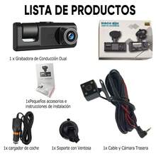 Car Dashcam, 1080P WiFi Dashcam, Front, Interior And Rear Driving Recorder, 24-Hour Loop Recording, Night Vision Motion Detection - A - View 7