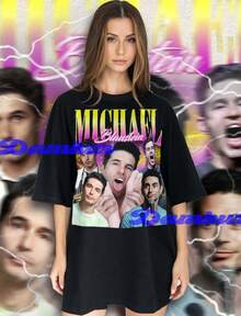 Michael Blaustein Shirt, Michael Blaustein Tshirt, Michael Comedian Merch Tees, Michael Blaustein Retro Sweatshirt, Christmas Present Ideas - Black - View 1