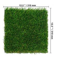 9 Or 18 Pcs Artifical Grass Tiles 12"X12" Interlocking Turf Deck Set, Synthetic Fake Grass Self-Draining Mat Flooring Decor Pad, Perfect For Multi-Purpose Indoor Outdoor Entryway Scraper Dog Mats - 9 件 12x12 英寸 - 查看 10