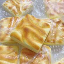 1个2026新款PU软慢回弹虎纹蛋糕捏捏乐玩具，减压款，生日、节日、圣诞节完美礼物 - 彩色 - 查看 7