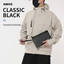 2026新款时尚男士手拿包，男士旅行必备收纳包 - 黑色 - 查看 2