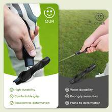 2026 Golf Grip Trainer Swing Trainer For Improving Hand Positioning, Right-Handed Golf Club Grip Equipment For Beginners To Learn Correct Posture - Black - View 2