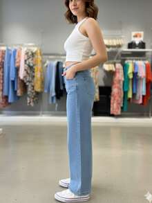 Women Jeans - Lavado ligero - Ver 3