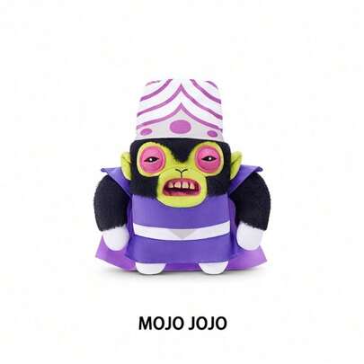 Spin Master 官方飞天小女警丑萌毛绒玩具——搞笑怪牙怪兽收藏娃娃