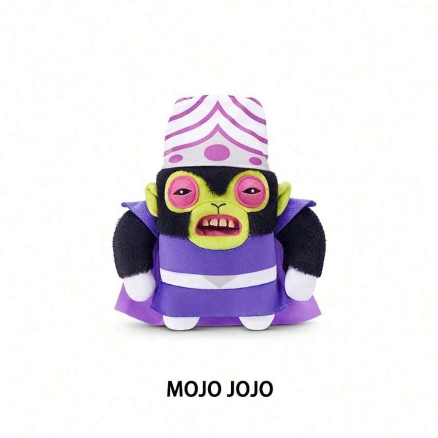 Spin Master Official Powerpuff Girls Ugly-Cute Plush Toy – Funny Weird-Toothed Monster Collectible Doll - Demon Chuchu - View 1