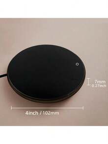 智能饮料加热杯垫 - 恒温控制，3 种温度设置，适用于大多数杯子，是办公室、户外露营、野餐、秋冬季厨房的必备品 - 便携式 - 彩色 - 查看 9