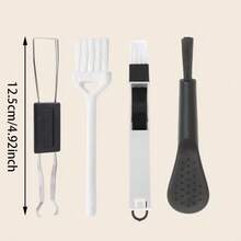 4pcs Universal Keyboard Cleaning Kit, Plastic Keycap Remover, Shaft Cleaner, Button Extractor, Non-Battery Operated Maintenance Tools - Multicolor - View 2