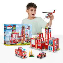 ZURU Max City 318 Brick Box Plaset Series 1 - Blue - View 4