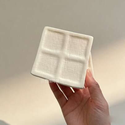 Minimalist Stress Relief Tool, Tofu Shaped Slow Rebound Squeeze Toy, Pure Tactile Sensation To Release Pressure, Student & Adult Focus Calming Gift, Birthday/Holiday Gift