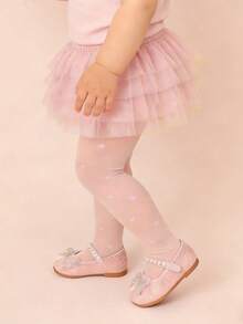 3双超薄踩脚舞蹈紧身裤，高密度弹力透明连裤袜，防勾丝，适合女孩日常穿着 - 彩色 - 查看 8