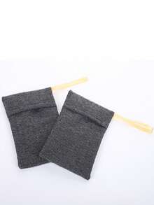 Exfoliating Soap Protective Bag, Mesh Soap Scrubber With Hanging Rope, Lathering Shower Soap Net, Skin Exfoliating And Soap Saving - one-size - View 3