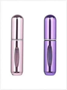 1/2/3 chai xịt nước hoa 5ml có thể tái sử dụng, thiết kế đổ đầy từ đáy, chai xịt nước hoa kích thước nhỏ gọn tiện dụng khi đi du lịch, hộp đựng dạng sương tái sử dụng cho bãi biển, unisex - 5ml - Xem 43