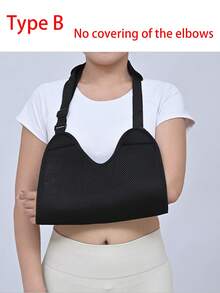 Outdoor Sports Emergency Equipment, Arm Fixing Strap, Emergency Bandage, Forearm Sling, Arm Fixing Strap, Suitable For Wrist Or Arm Injury, Joint Dislocation, Used To Fix And Support The Arm. Breathable Fabric, Can Be Used On Left Or Right, Adjustable Shoulder Strap.