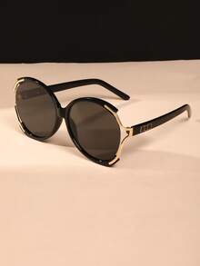 1pc Minimalist Versatile Y2K Punk Large Frame Fashion Fashion Glasses, Suitable For Holidays, Parties, Personalized, And Artistic Style - Multicolor - View 7