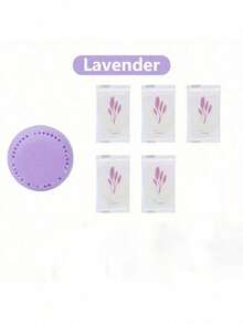 1/5/10粒带支架的空气清新剂胶囊 - 适用于家庭、汽车、衣柜、百合香氛消除异味、汽车空气清新剂、2025年新款时尚空气清新剂胶囊、无需钻孔固体香氛贴纸、病毒式衣柜除臭剂、宠物友好型清新香氛、持久汽车扩散器贴纸、凝胶除臭剂胶囊贴纸、浴室除臭剂、玫瑰樱花薰衣草香味、洗手间小工具