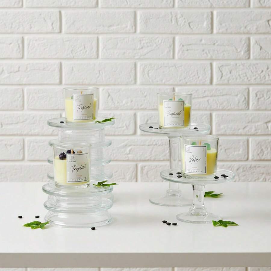 velas aromáticas de soja para crear un ambiente de Spa, la opción ideal para regalar y relajarse este 14 de febrero para quienes buscan un detalle inolvidable. - 4 piezas - Ver 1