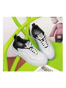 Zapatillas masculinas de corte estructurado, silueta tridimensional con juego de luces y sombras, estilo funcional y versátil. - Negro1 - Ver 5