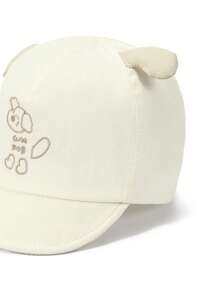 TUTUYA Baby Baseball Cap, Sun Protection Hat For Baby Boys, Brim Hat Baby Girls' Sun Hat, Cute Dog Embroidery Infant Hat, Adjustable Soft Brim Sun Hat, Suitable For Daily/Outdoor/Play, Fit For 0-12 Months Babies, Head Circumference 44-46CM - 1PC - View 9