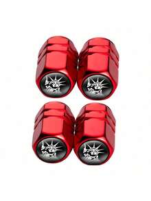 2/4/8/16 件发光轮胎气门嘴盖，彩色炫酷发光气门嘴盖，适用于汽车、自行车、摩托车，适用于各种轮胎（吸收光线在黑暗中发光） - 夜光綠色 - 查看 12