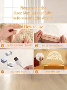 Lampu Tidur Anak yang Dipersonalisasi, Lampu Tidur Anak Kustom dengan Nama, Dekorasi Awan Pelangi, Lampu Tidur Kamar Bayi, Hadiah untuk Acara Baby Shower, Hadiah untuk Anak - MultiWarna - View 2