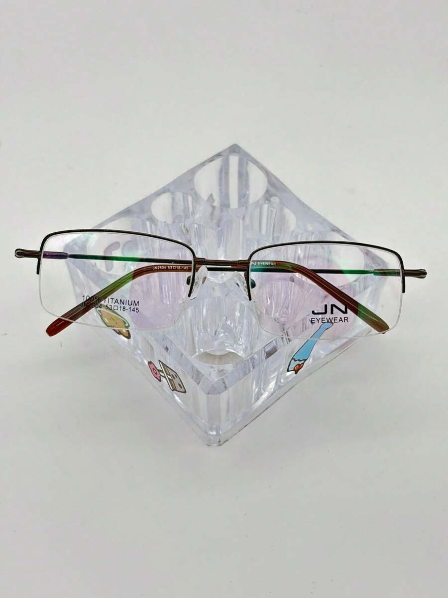 Men Eyewear Frames - Brown - View 1