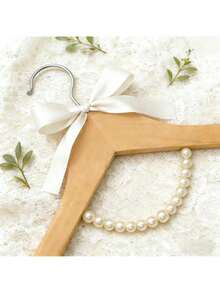 Set Hand Crafted Wooden Hangers, Clothes Hangers, Wood Hangers, Hanger, Hangers & Clothing Storage, Closet Organizer, Coat Hanger - Multicolor - View 10