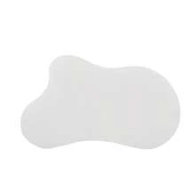 (Previous Reference: N625P256509510W) Irregular Cloud-Shaped Coffee Table, 107 Cm Long, 66 Cm Wide, 40.5 Cm High, MDF Top And PVC Legs, With Felt Pads - White - View 9