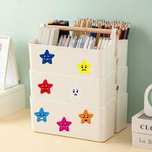 500pcs 8 Designs 1 Inch School Stickers, Teacher Reward Stickers, Classroom Supplies, Potty Training Stickers, Motivational Stickers - Multicolor - View 10