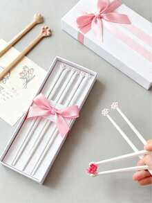 1/3/5 Pairs Independent Cat Paw Chopsticks, Creative Home Kitchen Cat Paw Chopsticks, Multi-Style Chopstick Holders - Multicolor - View 1