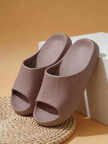 2026新款高端家居拖鞋，防滑软底，踩在便便上的感觉，仿皮EVA拖鞋 - 蒟蒻紫 - 查看 2