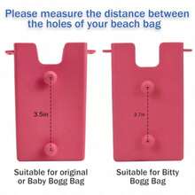 Aobteeny Phone Case Accessory Compatible With Bogg Bags Plastic Shell Case  Phone Holder Charm For Beach Bag Tote Bag Keep Your Phone Handy And Secure 1 PC - Single Attribute - View 2