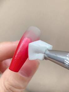 Nail Art Sponge Blocks, High Density Packed Tofu Blocks, Nail Powder Puff, Multi-Size - Multicolor - View 4