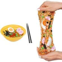 Slime Life Ramen DIY Slime Kit - Unboxing Ingredients To Make, Smash, And Stretch Your Food Slime, Ages 8+(Default) - Multicolor - View 5